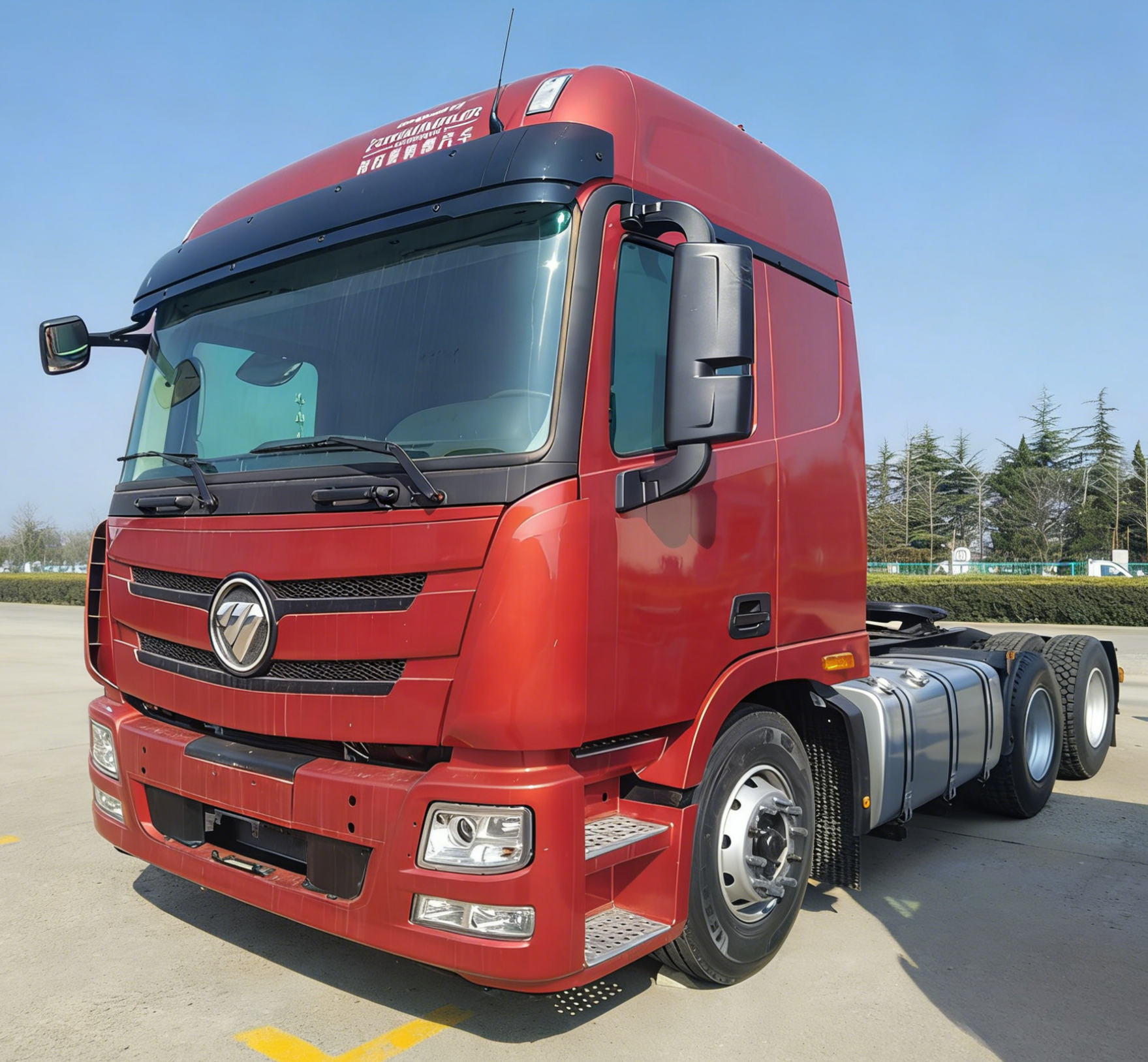 FOTON GTL 460‑Horsepower 6×4 Heavy‑Duty Tractor Head _ 40000kg Traction Long‑Haul Freight Tractor Unit _ Mining Construction Highway Transport Truck