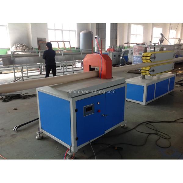 High Productivity PVC Pipe Machine 80kw / 60kw PVC Twin Screw Extruder