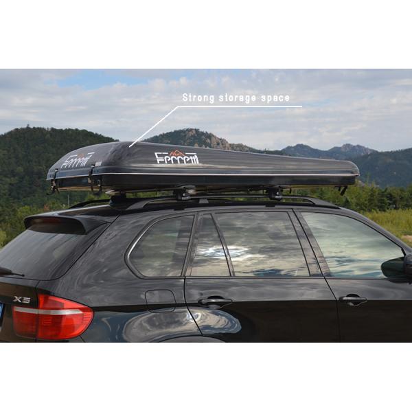 Canvas Fabric Single Layer Mechanically Operated Hard Shell Roof Tent