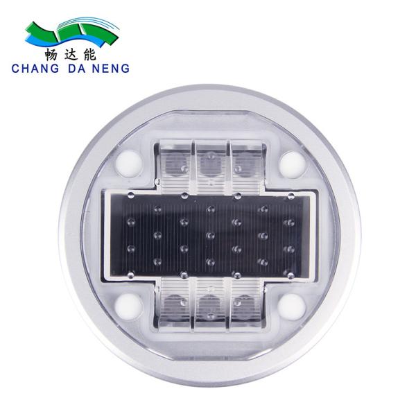 Waterproof Solar Road Stud Changeable Solar Dock Deck Light High Capacity