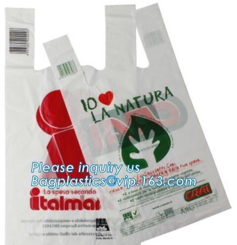Biodegradable Compostable Plastic Trash Bag, Eco-Friendly Compostable Bag, Customized 100% Compostable Biodegradable T-S