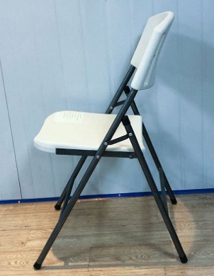 Складывая дети стула заднего люнета справляются белый стул для домашнего офиса сада