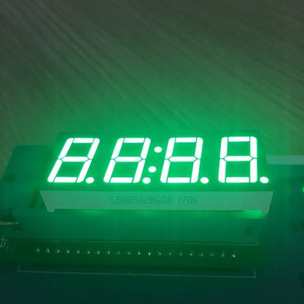 Ultra Blue LED Clock Display 0.56  , Led 4 dight 7 Segment Display 50.4*19*8MM