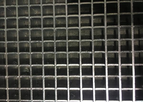 Pressure Lock Galvanized  Industrial Steel Grating For Catwalks / Platform