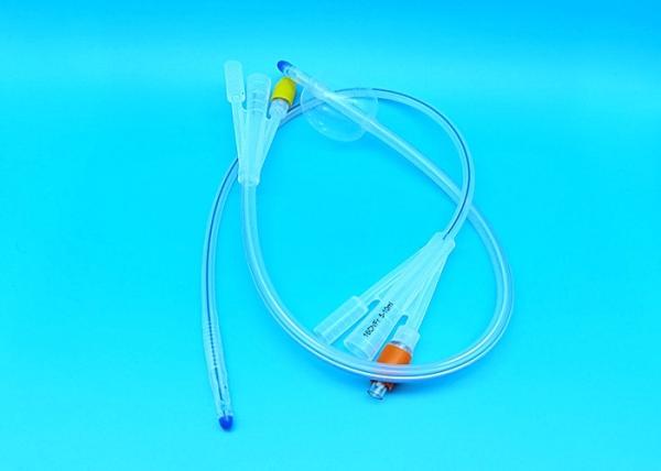 Medical Consumable Easy To Use Three Way Urinary Catheter 8 - 26 Fr