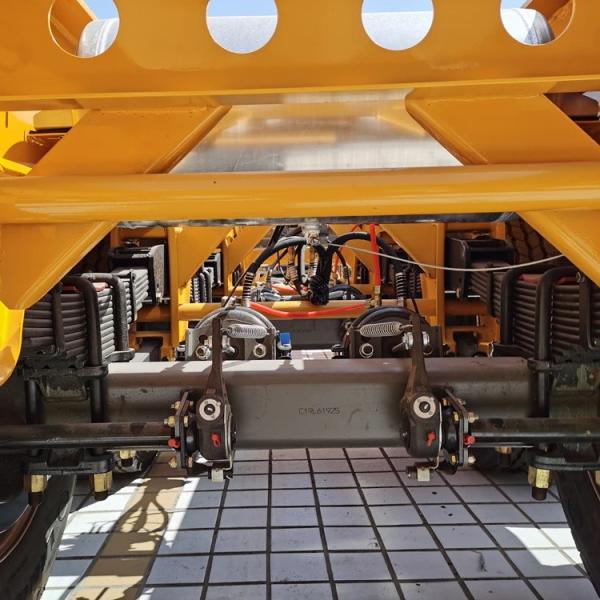 3 оси 40ft 20ft Skeleton Semi-Trailer 20ft 40ft 45ft контейнер с 12 замок поворота