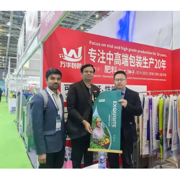 20kg Custom Printed Flat NPK Fertilizer Bag Waterproof ISO9001