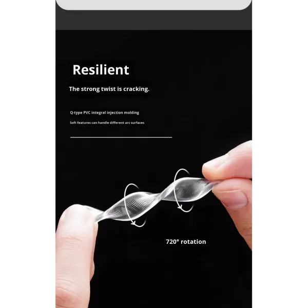 Table Cabinet Door Sticker Silent Anti-Collision Wall Sticker Household No-Trace Waterproof 2.5mm Thick Silicone Self-Adhesive