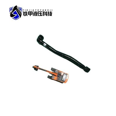 Pipe de fer Dongyang SY75 Sany Excavator Système hydraulique distributeur Bucket Hard Pipe