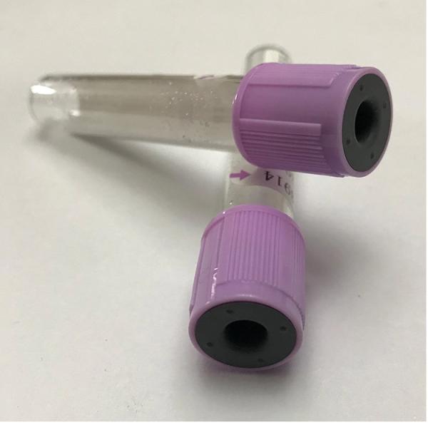 Estabilidade alta dos tubos clínicos da coleção do sangue do EDTA K3 de Heamatology