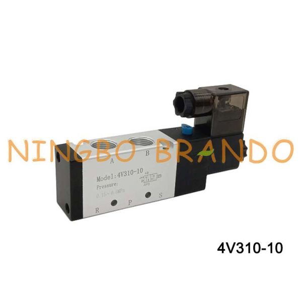 AIRTAC Type Solenoid Valve Air Valve 4V310-10 DC 12V 24V AC 110V 220V