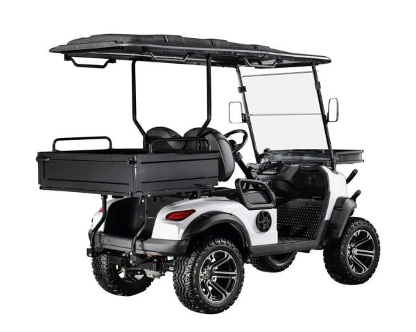 Caça fora da estrada 4 lugares Carrinho de golfe elétrico 4 rodas Standard Club Car