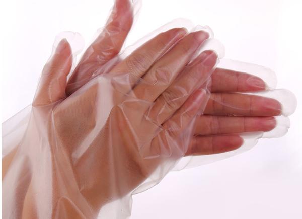 High quality HDPE Clear Plastic Polythene cheap price disposable plastic gloves