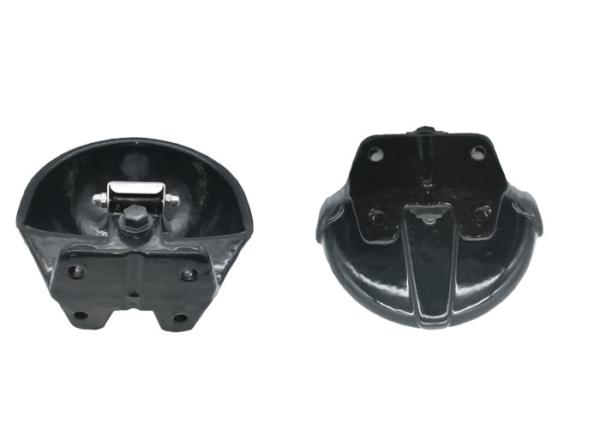 Diary Durable Cow Horse Cattle Water Bowls Black Enamelled Surface