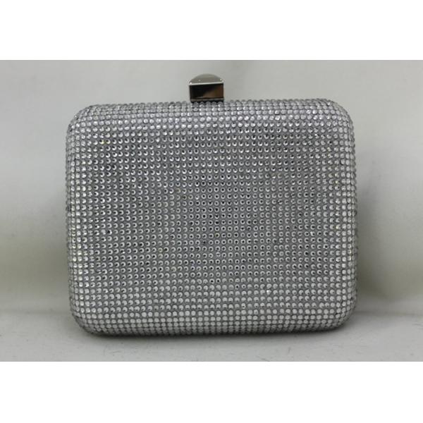 Two Side Mesh Rhinestone Evening Bags Bag Whole Colored For Female