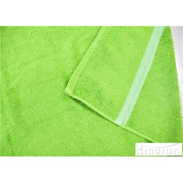 100% Cotton Long Bath Towels , Organic Cotton Towels For Swimming Pool