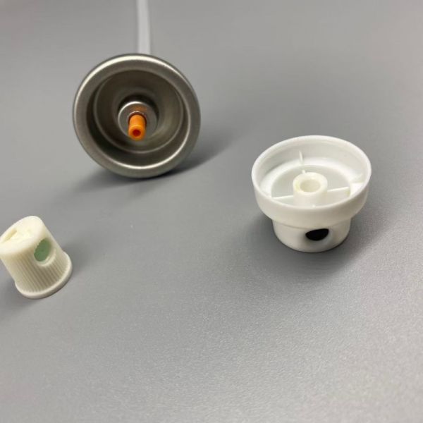 Hair Glue Sprayer Control Valve, Aerosol Spray Valve And Adhesive Dispensing Valve For Hair Styling Glue Packaging Applications