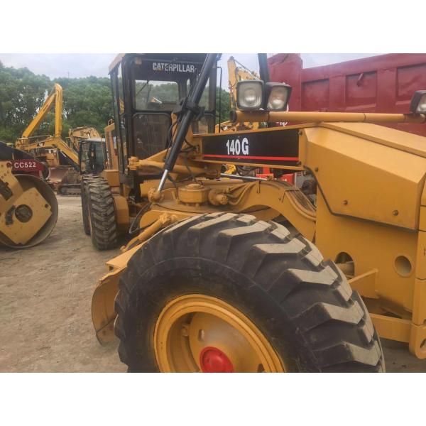 Accurate and Work Cat 140G/140H/140K Motor Grader from Japan with Good Blade Condition