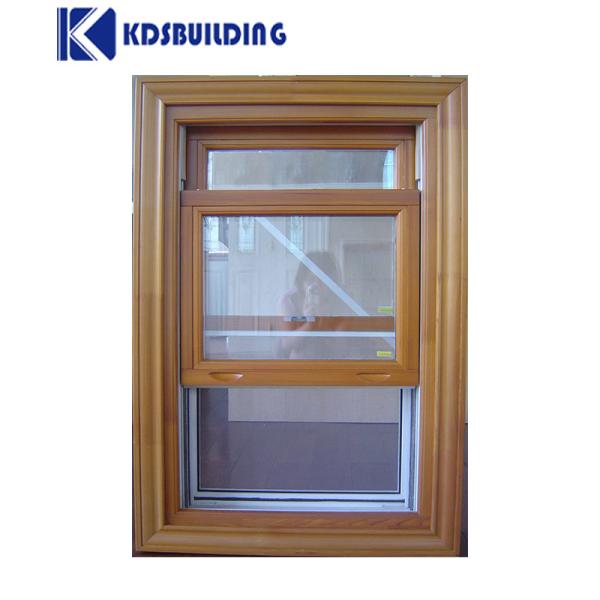 KDSBuilding Best America Style Waterproof Soundproof Wooden Sash Wood Double Hung Windows