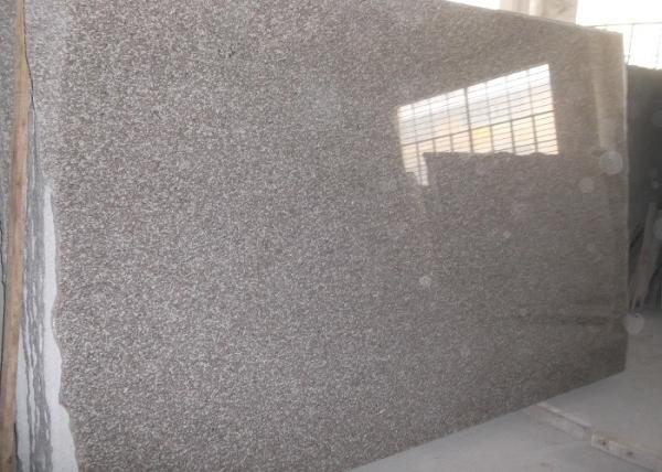 High Hardness Natural Granite Floor Tiles , Grey Granite Countertop Slabs