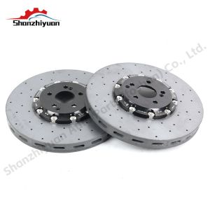 Front Set BMW Carbon Ceramic Brake 338*26mm OE Number  34116778647 Bmw  E88 Brake Disc Durable