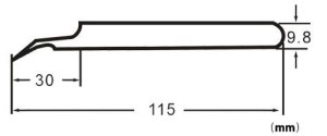 Safe Precision ESD Esd Plastic Tweezers AISI 302 Material Length 110 - 140mm