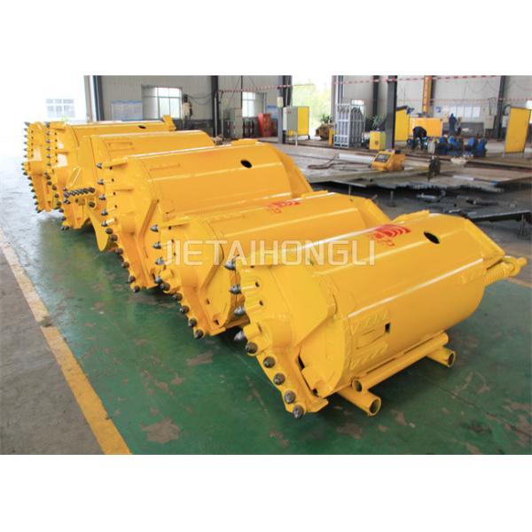 Straight Soil Teeth Rock Drilling Auger 600mm 800mm 1000mm Bauer Soilmec Imt 200*200