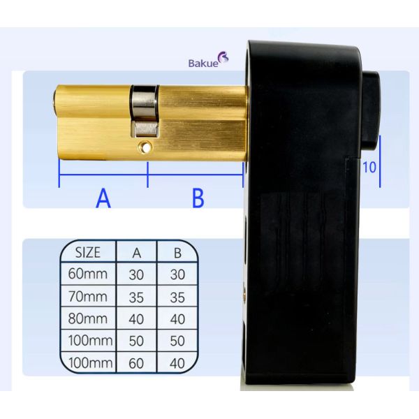 Smart Digital Door Lock Core BKA01 Security Device for Business and Home Applications
