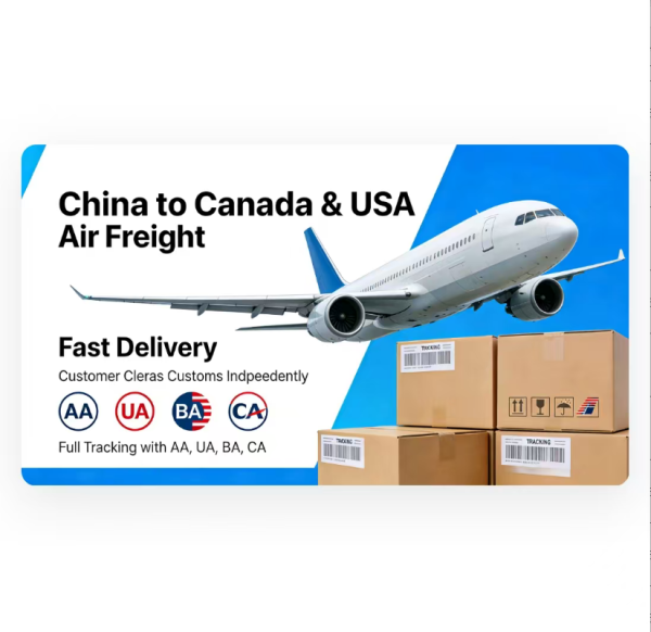 Global Air Freight Forwarder China To Canada USA Air Freight Service 3-5 Working Days