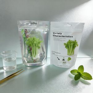 VMPET Material Custom Printed Crop Seed Packaging Bags PE PP Aluminum Foil Composite Moisture Proof Protective Mylar Bags