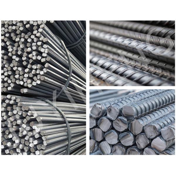 Construction Deformed Steel Rebar HRB400 HRB500 Metal Reinforcement Bar 6mm - 40mm