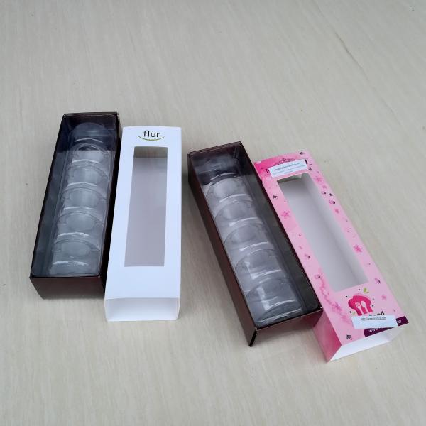 Caixa de empacotamento grossa da gaveta do papel de embalagem da padaria da caixa de presente de papel de placa de marfim 0.55mm