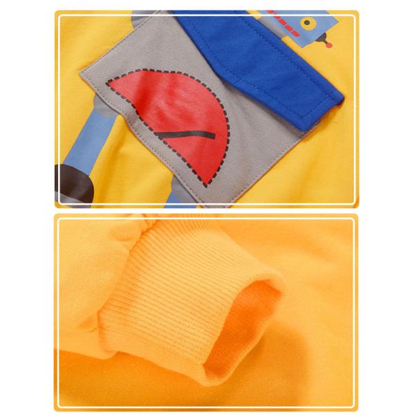 Toddler Little Boys Cartoon Sweatshirts Pullover 6Y-7Y