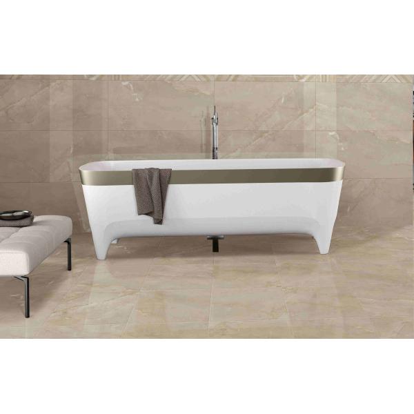 Стена серого мраморного влияния керамическая кроет застекленный интерьер черепицей размера 400*800мм