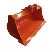 Q355B MN orange jaune clair Bucket pour excavateur