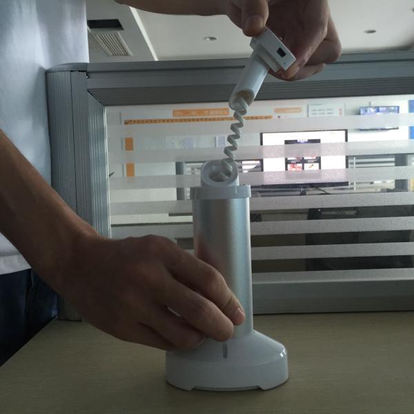 COMER Mobile phone stands mounts sensor with high security gripper anti theft shop security
