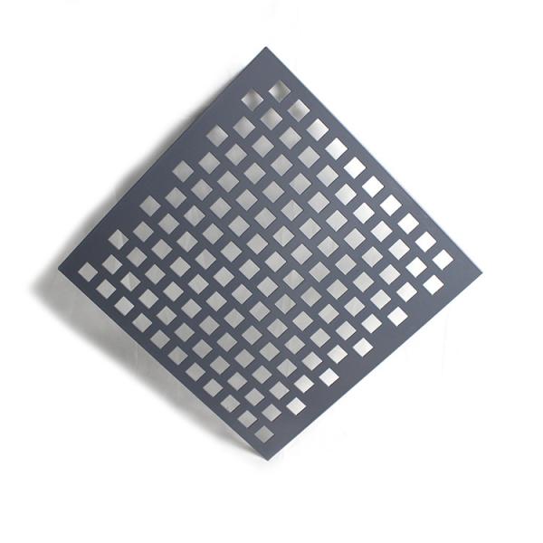 Painting Metal Sheet With Holes Customized Decorate Perforated Steel Plate