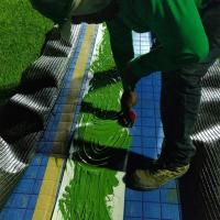 Substrato personalizado de almofada de choque para grama artificial certificado pelo World Rugby