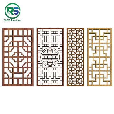 Interior Facades Decorative Aluminum Window Grilles OEM Laser Cut
