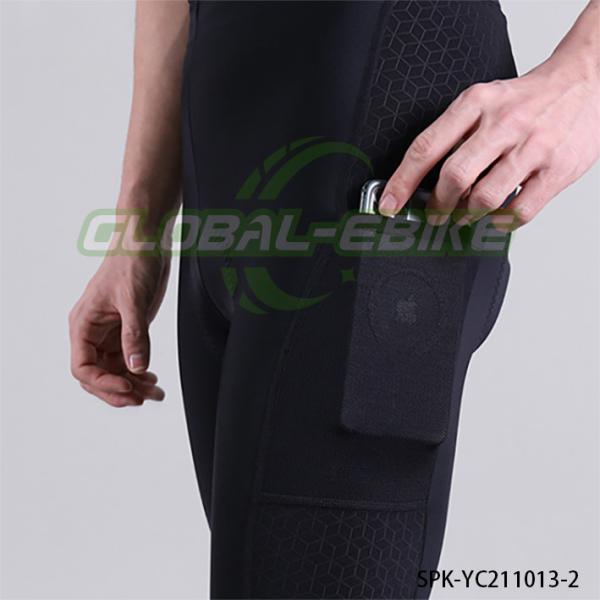 Pantalhões de ciclismo de homens com cintura elástica M-3XL