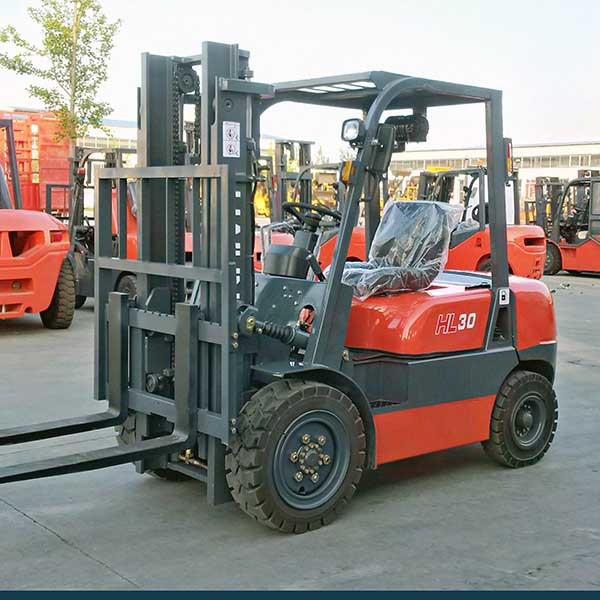 3000kgs Counter Balance Forklifts CPCD30 Gasoline Forklift Counterbalance Warehouse