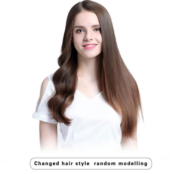 Le fer infrarouge ultrasonique de soins capillaires de machine de beauté de maison d'appareil de chauffage de ptc récupèrent les cheveux endommagés