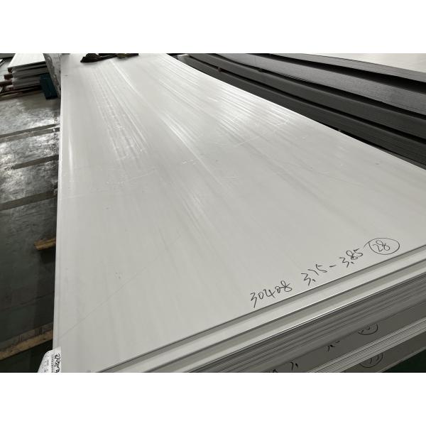 Горячее прокат ASTM A240 AISI 304 S30408 Нержавеющая сталь 1D Окончено 12*2000*6000мм