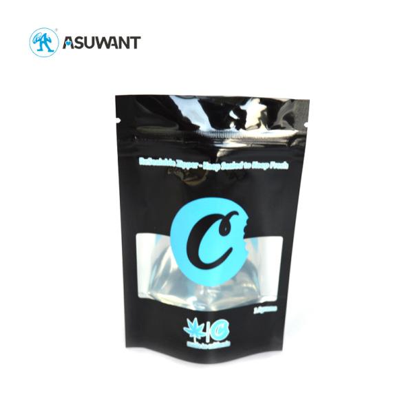 Zipper Mylar Food Bags Cannaburst Weed Skittles Herb Packaging Smell Proof Mylar Bag
