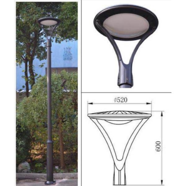 Наружные садовые фонари Электрические 40 Вт городские светодиодные светильники Литой алюминиевый материал кабель 3 Наружные садовые фонари