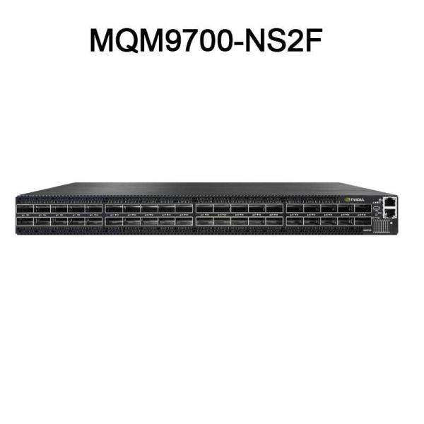 MQM9700-NS2F Mellanox Infiniband Switch Quantum 2 NDR Software 64 NDR Ports 32 Osfp Ports 2 Power