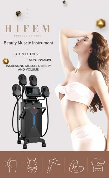 EMS Body Sculpting Machine Electro Tesla Magnetic Fat Removal