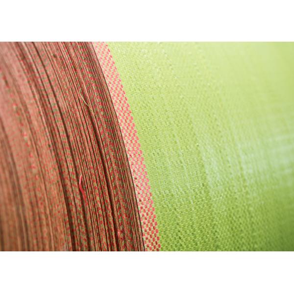 Pp Woven Fabric Roll , Woven Polypropylene Roll Custom Width 0.5 - 1 mm Thick