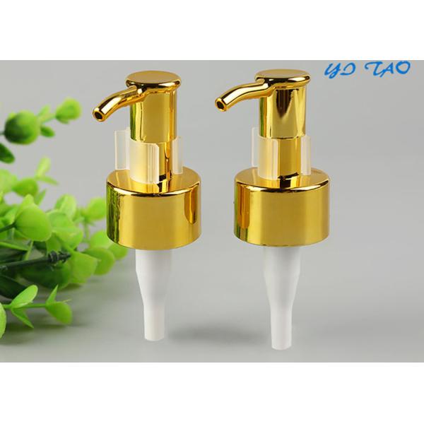 Aluminum Plastic Lotion Pump 24/410 28/410 Color Customized For Bottle