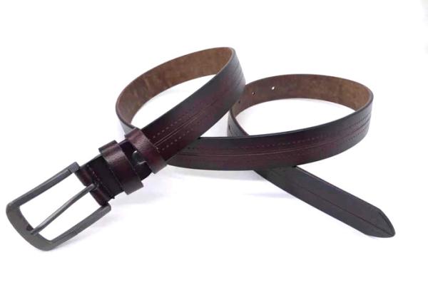 Customized Women 105cm Embossed Leather Belt